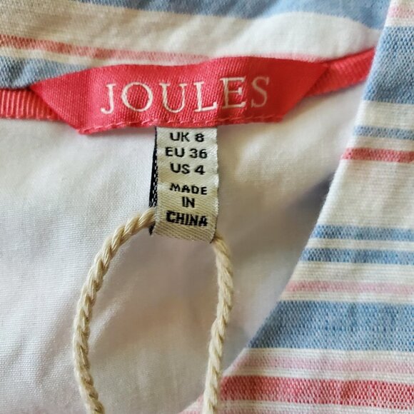 Joules Elayna Striped Shift Dress - Picture 9 of 12